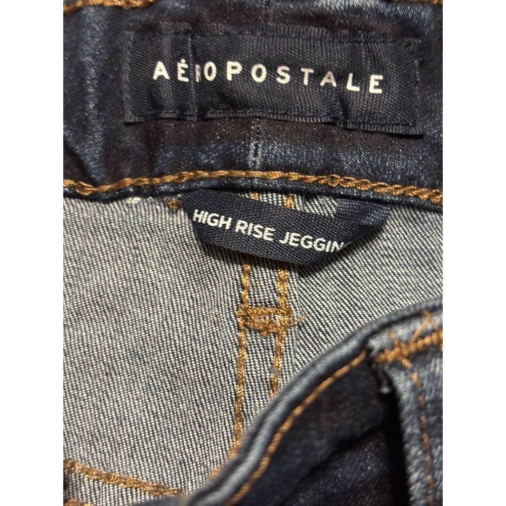 Aeropostale Women's 12 High Rise Jegging Medium Rinse Premium Stretchy Denim NWT - Picture 4 of 9
